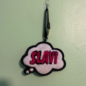 Slay! Keychain w/ retractable ID holder